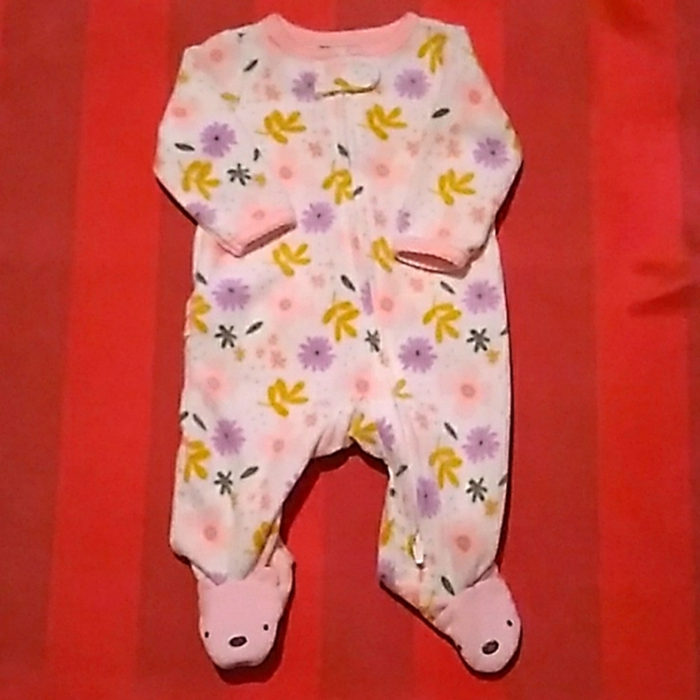 Carters Newborn fleece sleeper
